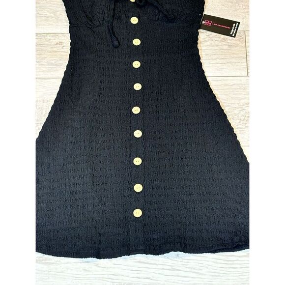 Nobo black knee length sundress size S 3/5 - Picture 3 of 12